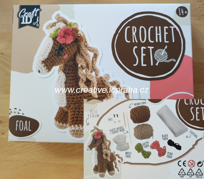 sada Háčkování - Hříbě